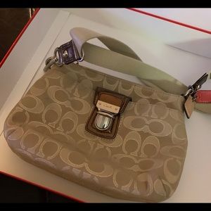 Coach Crossbody Gold